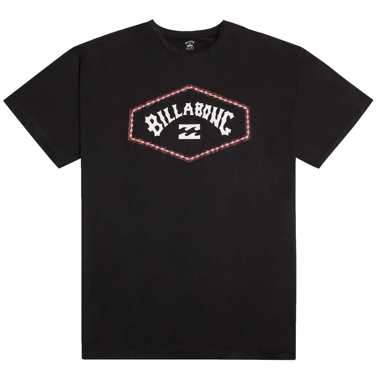Billabong Big and Tall Short Sleeve Rash Guard for Men