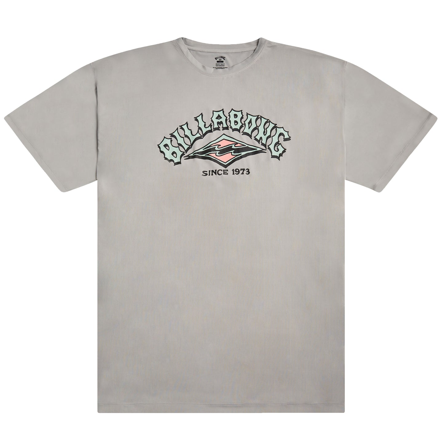 Billabong Big and Tall Short Sleeve Rash Guard for Men