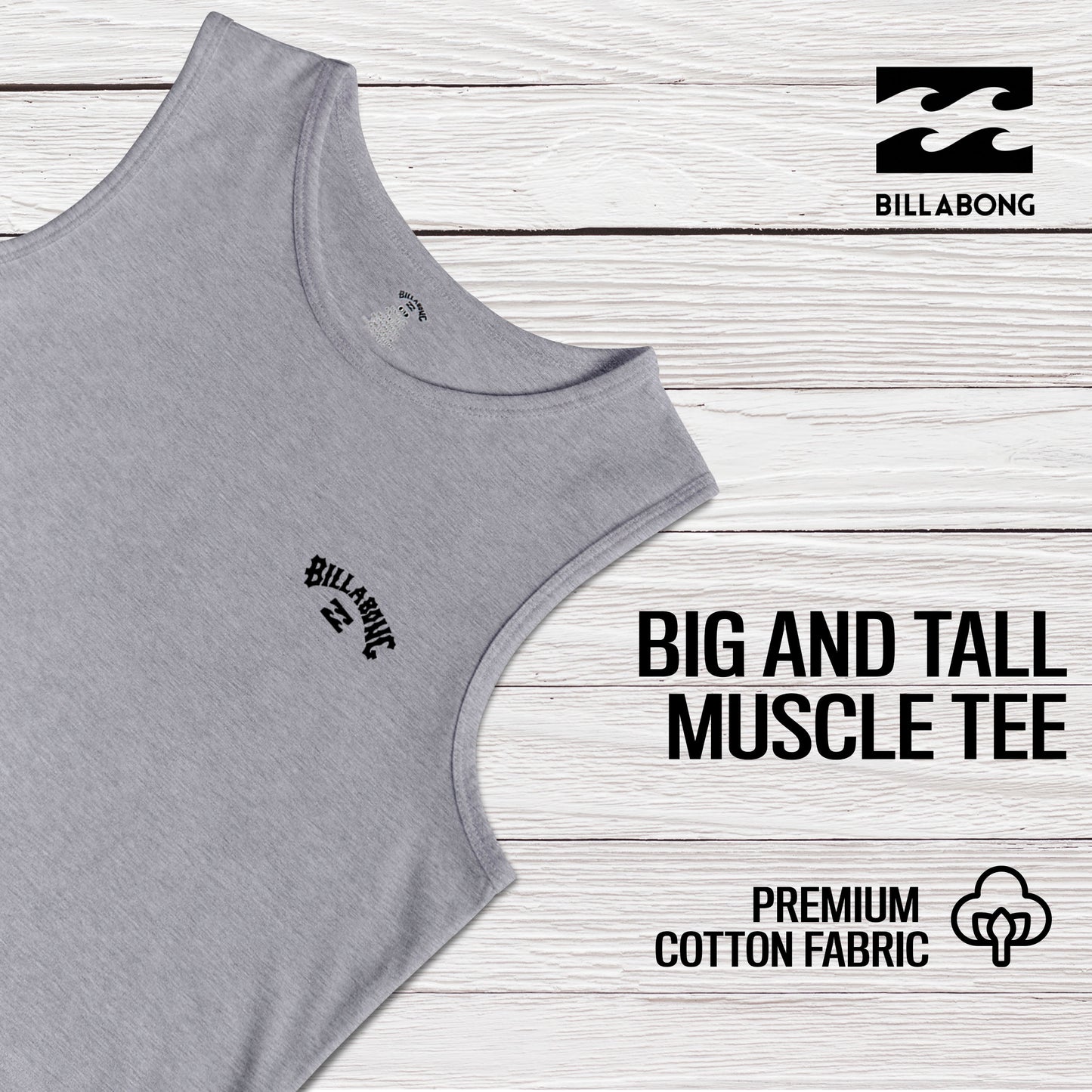 Billabong Big and Tall Muscle Shirts for Men