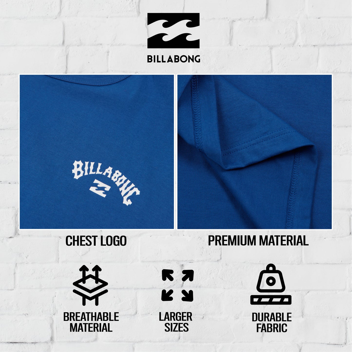 Billabong Big and Tall Muscle Shirts for Men