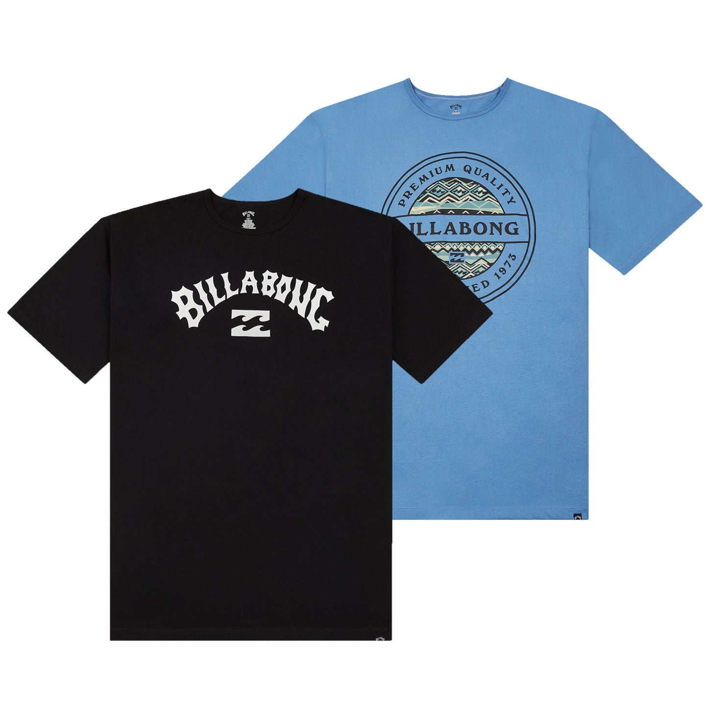 Billabong Big and Tall Graphic T-Shirts for Men, 2 Pack